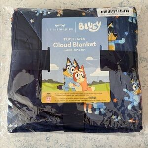 Bluey Large Cloud Blanket - Little Sleepies